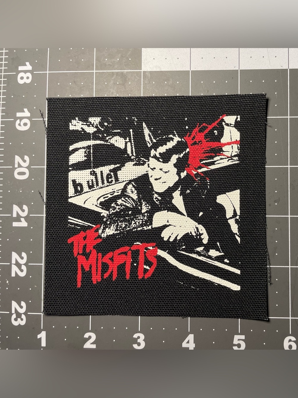 Misfits canvas patch